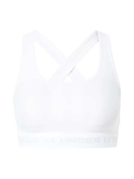 UNDER ARMOUR Sutien sport / gri alb