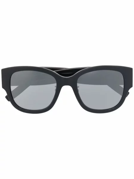 Ochelari de soare Saint Laurent Eyewear cu autograf negru