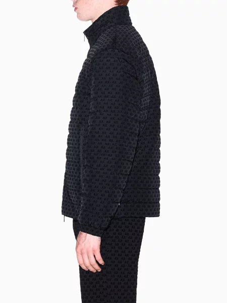 Пуховик Armani Exchange черный