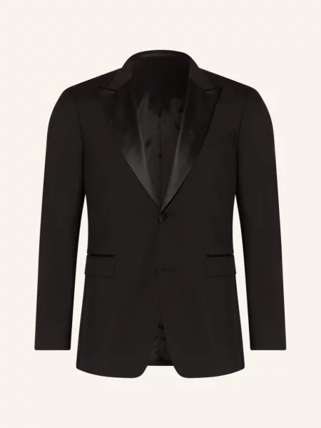 Tiger Of Sweden Smokingové Sako Justinttux Regular Fit black černé