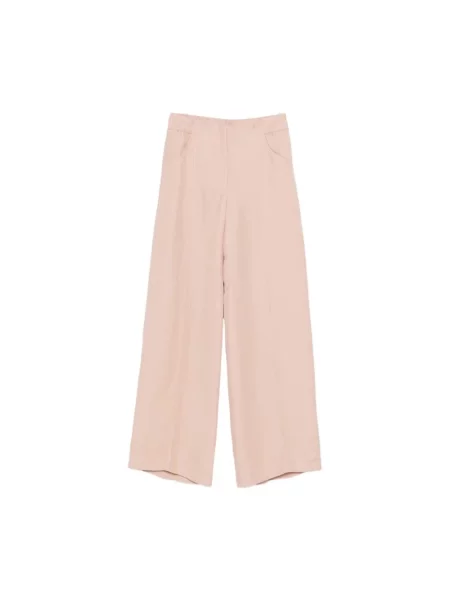 Spodnie palazzo Liviana Conti różowe
