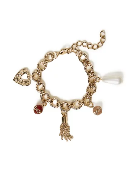 Pandantiv Twinset cu motiv cu inimi