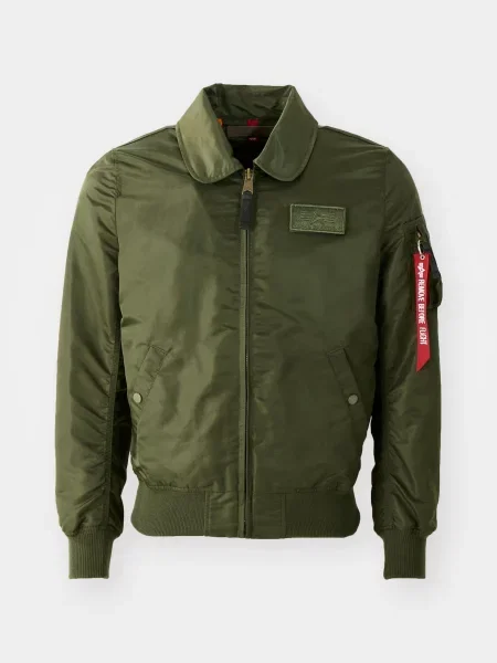 Μπουφάν Alpha Industries Flying Tigers CWU Dark Olive L καφέ