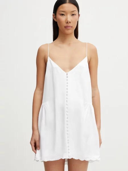 Rotate sukienka gładka z