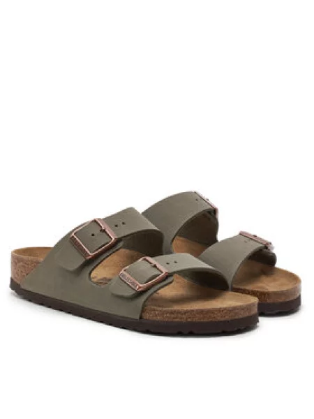 Pantofle Birkenstock šedé