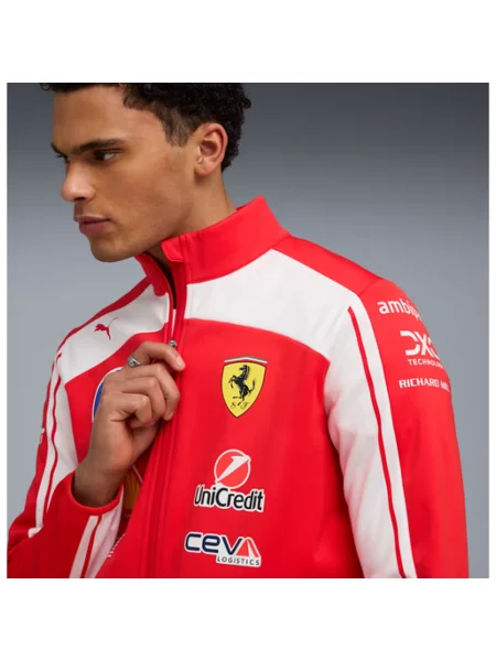 Kurtka Puma softshell czerwona