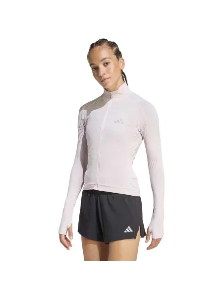ADIDAS PERFORMANCE Sportska jakna Seasonal pastelno ljubičasta