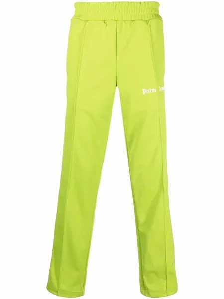 Pantaloni Palm Angels cu imagine verde