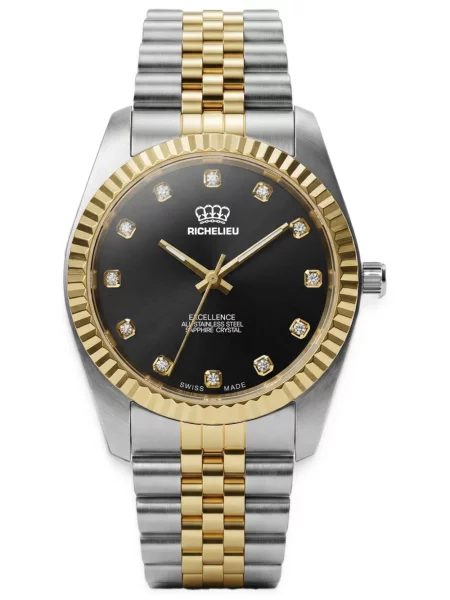 Ceas Richelieu Swiss clasic negru