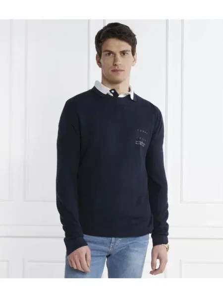 Tommy Jeans Pulover TJM REG STRCT TONAL FLAG