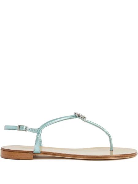 Sandale Giuseppe Zanotti de cristal albastru