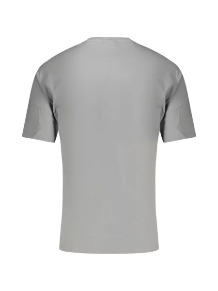Scurt tricou Napapijri cu autograf gri