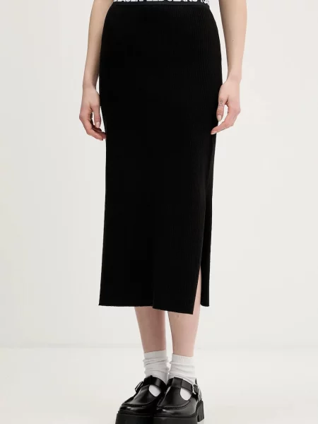 KARL LAGERFELD JEANS Fustă negru alb