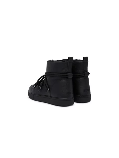 Inuikii Sniego batai Full Leather juoda