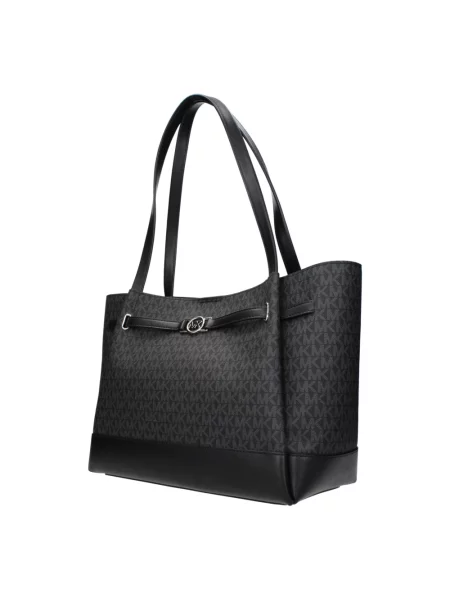 Shopperka Michael Kors z logo czarna