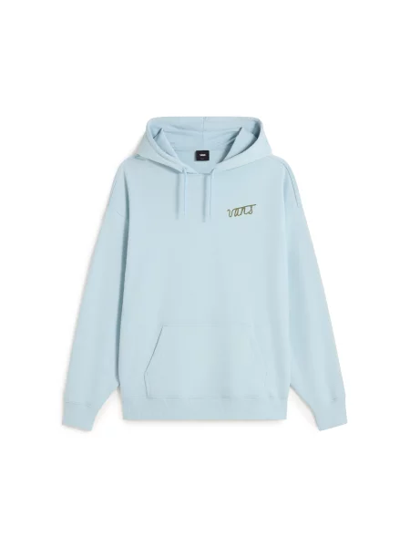 VANS Majica Crystal Dream svetlo / oliva modra