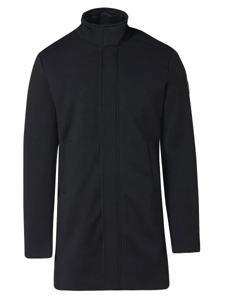 KOROSHI Přechodný kabát černá