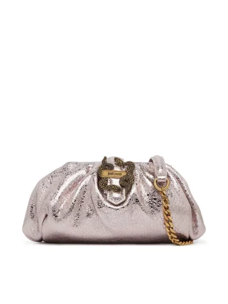Just Cavalli Τσάντα Ασημί