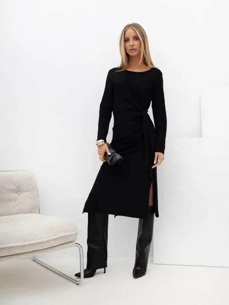 Haljina Italy Moda crna