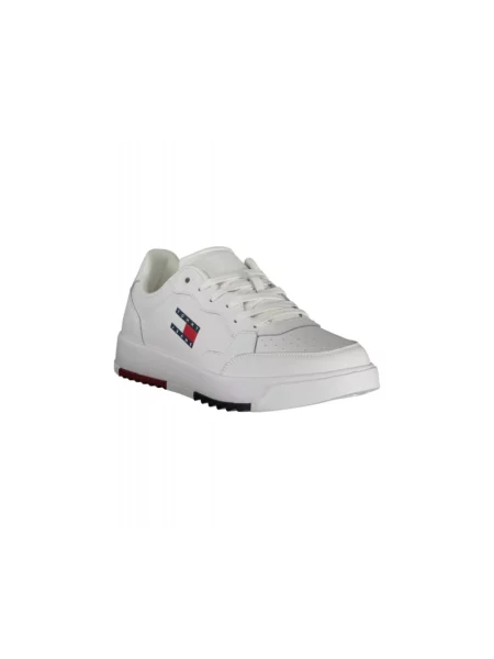 Sneakersy Tommy Jeans skórzane białe
