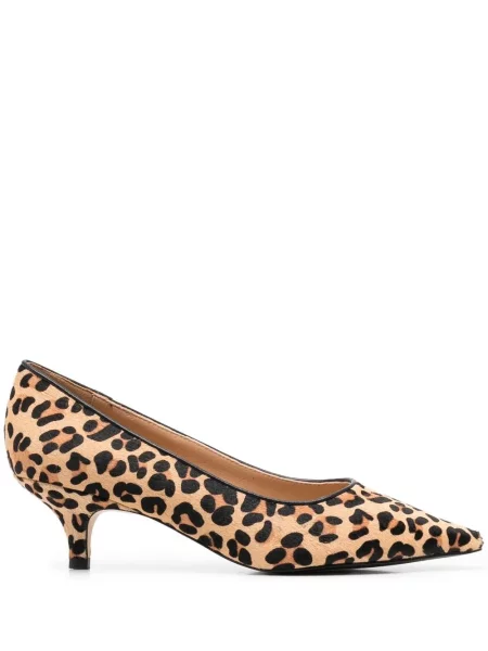 Pantofi cu toc Age Of Innocence cu imagine cu model leopard