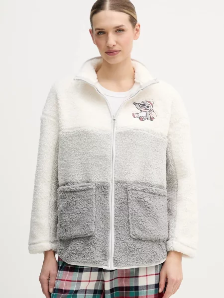 Pyžamová mikina women'secret LILO & STITCH béžová