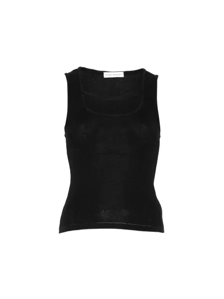 Top Niccolò Pasqualetti na ramiączkach czarny