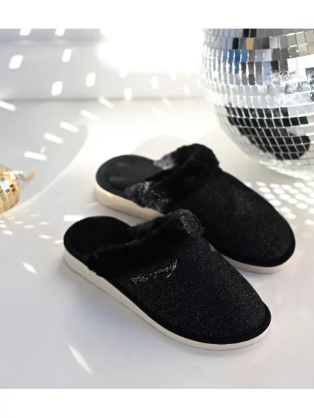 Papuci Natural Style negru