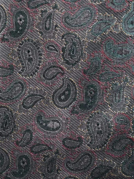 Hedvábná kravata Versace Pre-owned s potiskem s paisley potiskem modrá