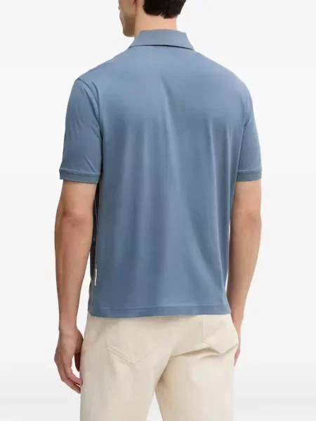 Tricou polo Armani Exchange albastru