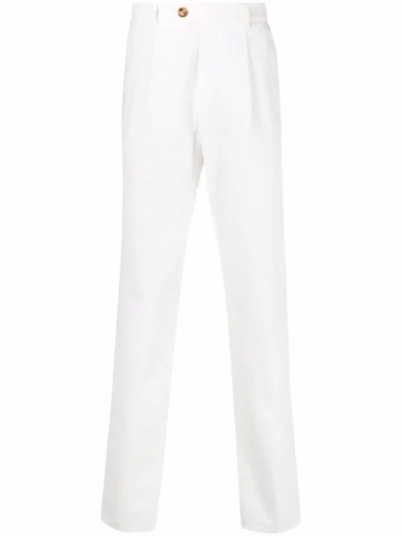 Pantaloni chino Brunello Cucinelli alb