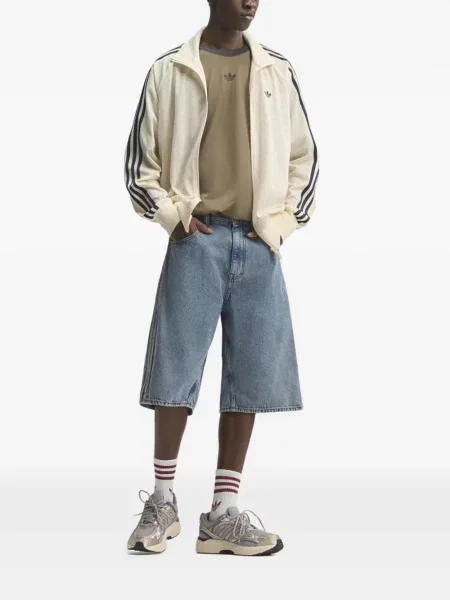 Decupat golf geacă Adidas în carouri roz