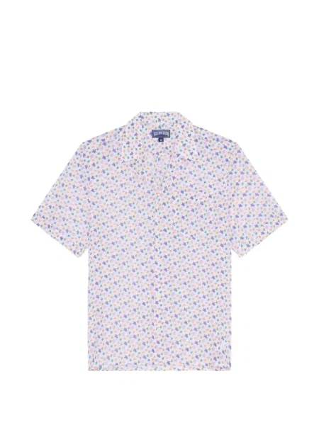 Košile Vilebrequin s potiskem bílá