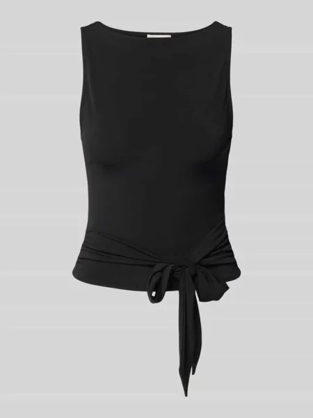 Top Leger By Lena Gercke z dekoltem w łódkę czarny