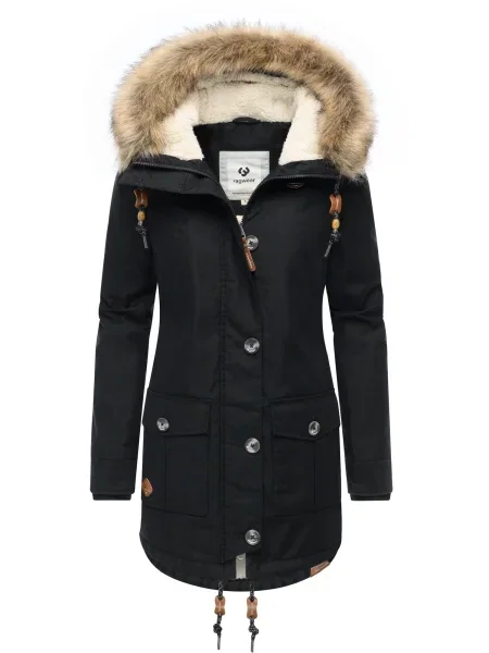 Ragwear Geacă de iarnă YOUMODO' negru