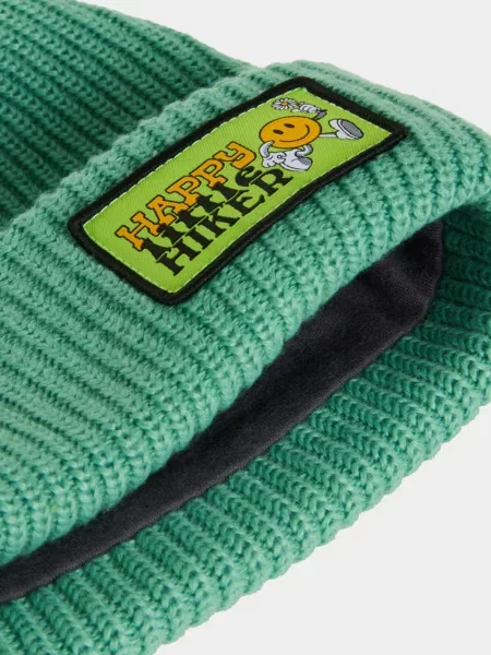 Детская шапка The North Face зеленая