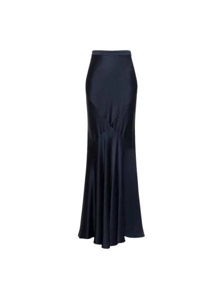 Długa spódnica maxi Max Mara niebieska