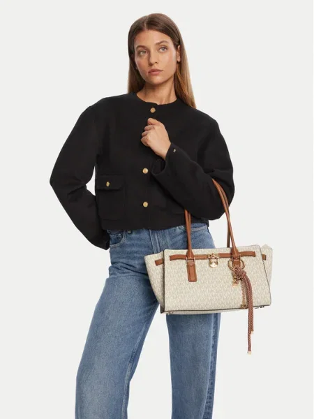 Geantă MICHAEL Michael Kors Écru galben