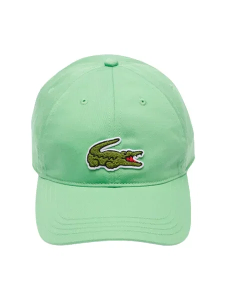Czapka z daszkiem Lacoste zielona