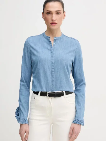 Mos Mosh cămașă jeans Mattie albastru