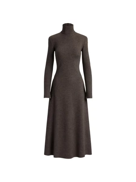 Rochie midi Ralph Lauren Collection maro