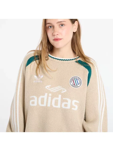 Sweatshirt adidas Adicolor Blokecore Pullover UNISEX Wonder Beige XL бежово