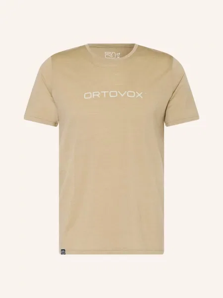 Ortovox Tričko Cool Brand Ts béžová