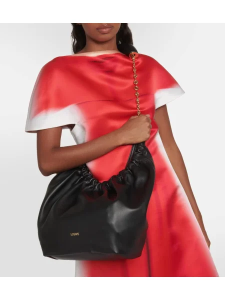 Geanta de piele Loewe din piele negru