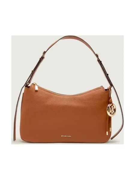 Michael Kors De piele geantă pe umăr NOLITA maro