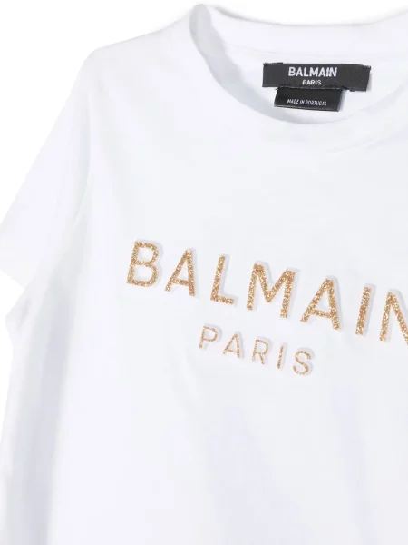 Koszulka dziecięca Balmain biała