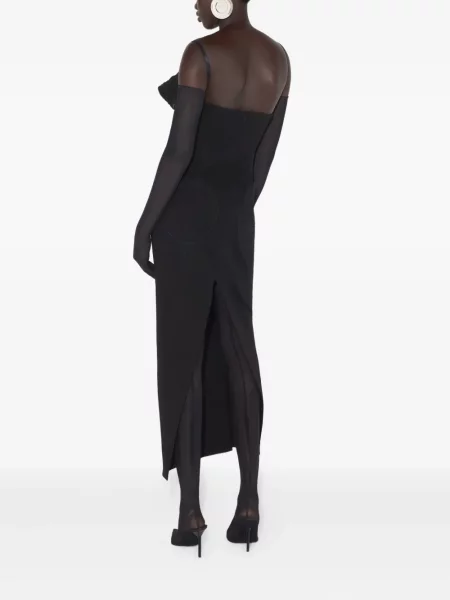 Rochie maxi Jean Paul Gaultier negru
