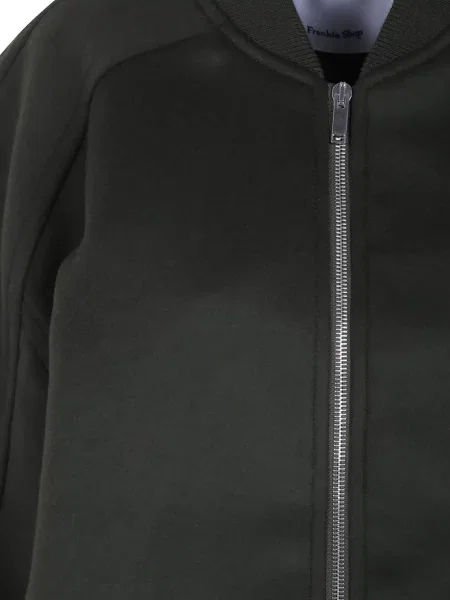 Vunena bomber jakna The Frankie Shop zelena