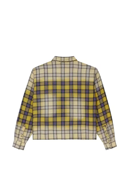 Cămașă Vale de flanelă galben