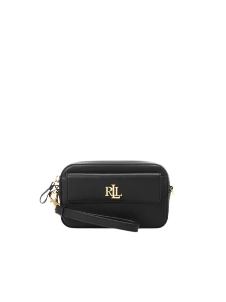 Torebka Ralph Lauren skórzana czarna